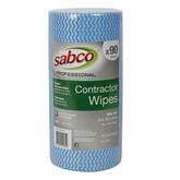 Sabco - Sabco Professional Contractor Wipes 90 Sheet Blue | SABC-9172B